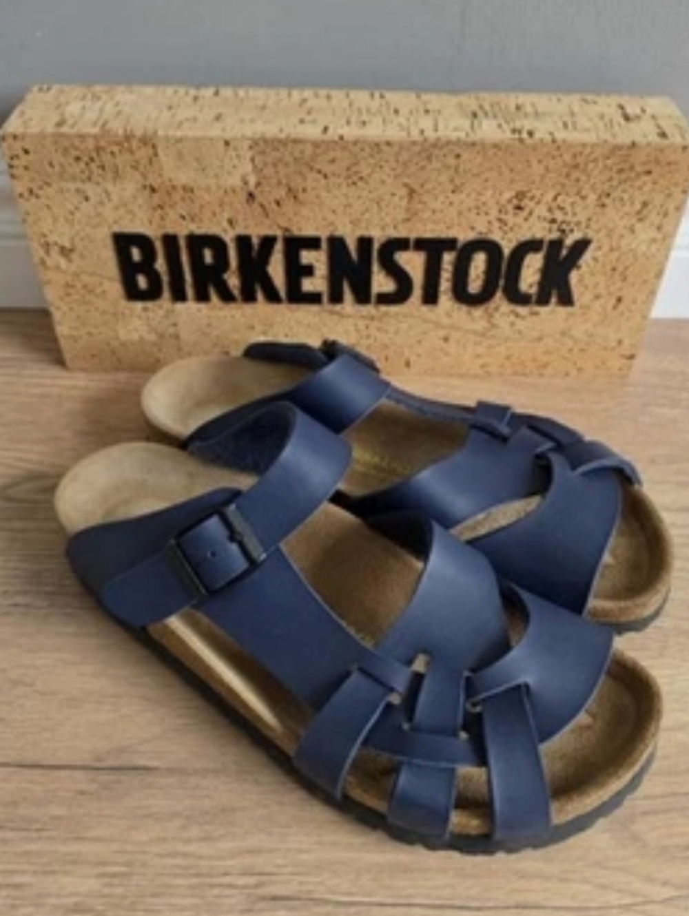 Birkenstock Birko-Flor Pisa - Navy Blue (W5.5/36)